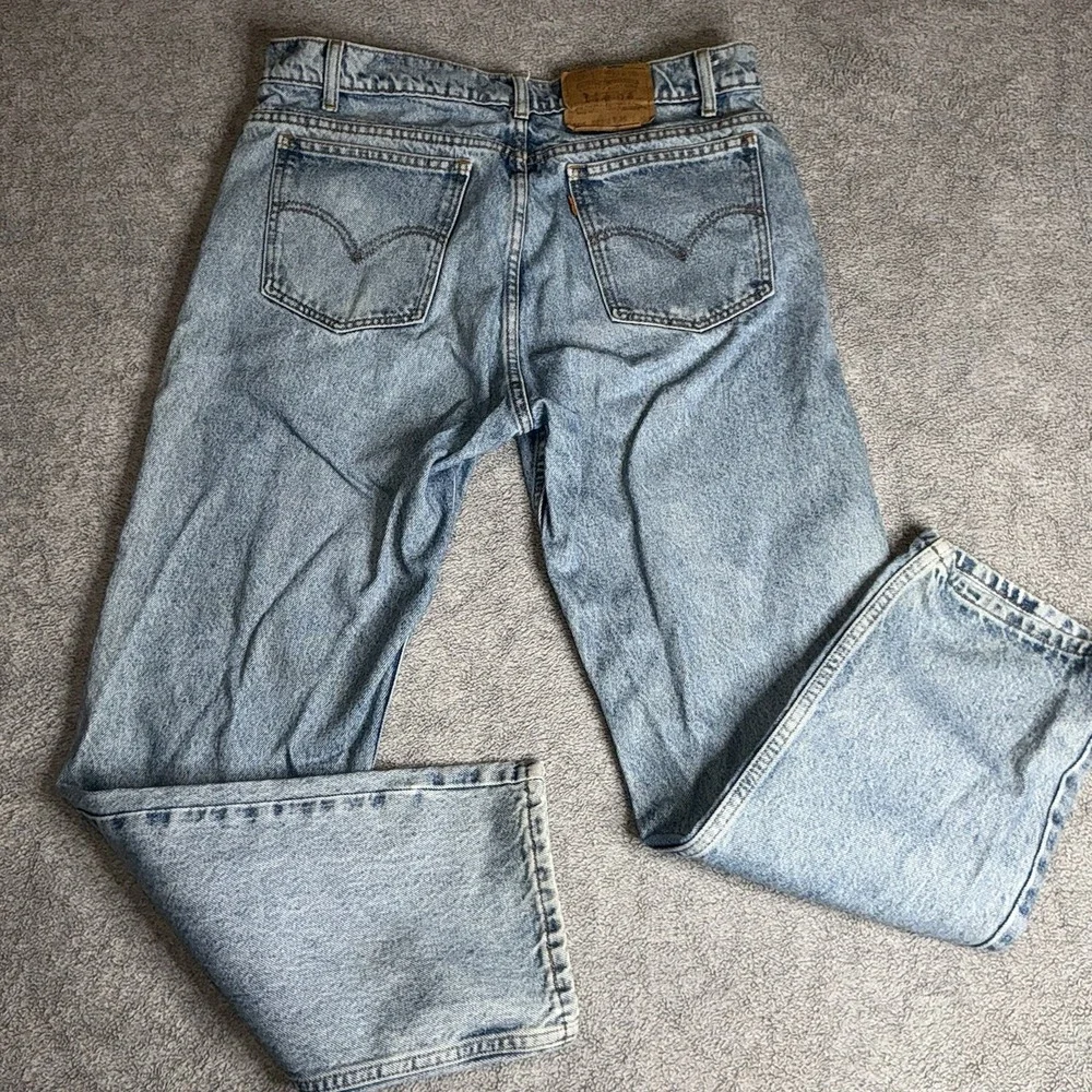 Vintage Levis 505 Orange tab made‎ in usa straight leg jeans size 36 x 30